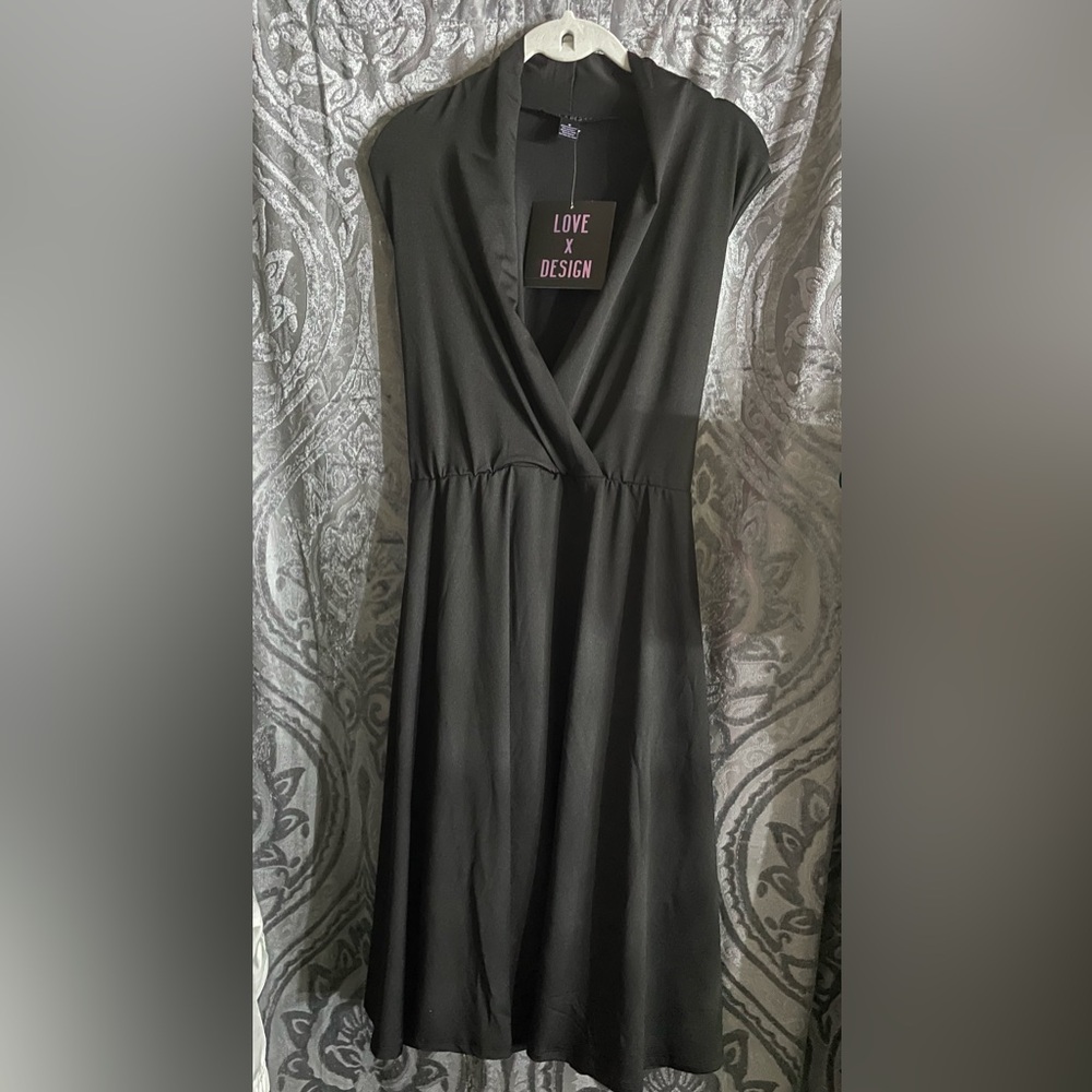 Nordstrom Elegant Black Maxi Dress